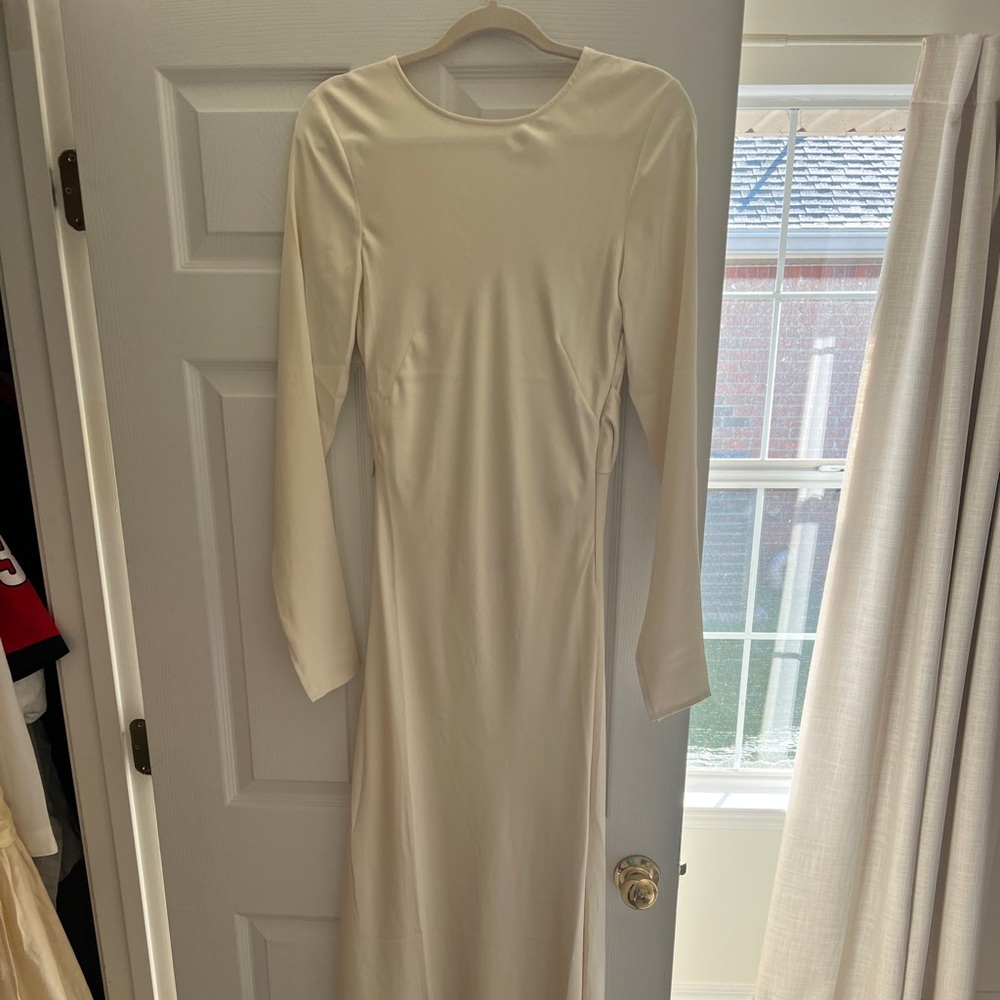 We wore what silk dress